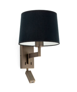 Faro Barcelona ARTIS Επιτοίχιο Φωτιστικό Μαύρου Χρώματος, LED Aναγνώστη 1W 3000K – 68492-03