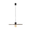 Faro Barcelona COSTAS 600 Κρεμαστό Φωτιστικό E27 σε Μαύρο/Ραττάν 15W – 68590-69