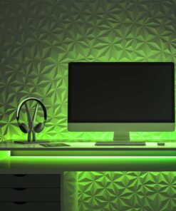 LED Neon Flex 12W V-TAC 24V 360° Πράσινο 10 Μέτρα – 6871