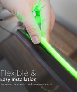 LED Neon Flex 12W V-TAC 24V 360° Πράσινο 10 Μέτρα – 6871