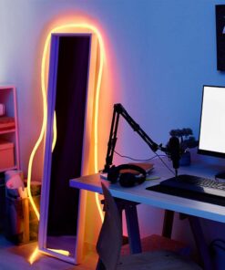 LED Neon Flex 12W V-TAC 24V 360° Amber 10 Μέτρα – 6873