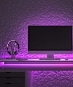 LED Neon Flex 12W V-TAC 24V 360° Ροζ 10 Μέτρα – 6874