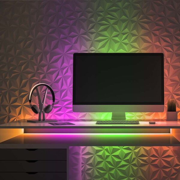 LED Neon Flex 10W V-TAC 24V 360° RGB Πολύχρωμη 10 Μέτρα – 6875