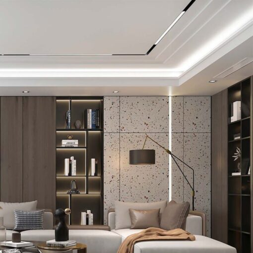 LED WiFi μαγνητικό φωτιστικό ράγας 20W SMD CCT μαύρο σώμα 48V V-TAC – 6885
