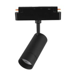 LED WiFi μαγνητικό φωτιστικό ράγας spot 8W SMD CCT μαύρο σώμα 48V V-TAC – 6888