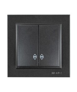 ΔΙΑΚΟΠΤΗΣ A/R-K/R ΜΑΥΡΟΣ EUROLAMP – 152-10307
