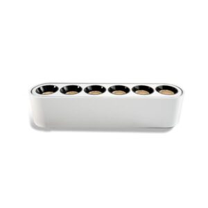 ΦΩΤΙΣΤΙΚΟ ΛΕΥΚΟ ΜΑΓΝΗΤΙΚΗΣ ΡΑΓΑΣ ULTRA SLIM 6W 3CCT 114.5x25x27.5mm 36⁰ EUROLAMP – 145-59531