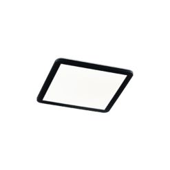 Φωτιστικό Οροφής Trio Lighting LED 22W Μαύρο Ματ Πλαστικό Step Dimmable 2700lm IP44 3000K – 689314032