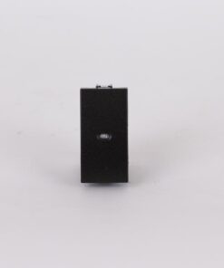 ΔΙΑΚΟΠΤΗΣ 1 MODULES ΑΠΛΟΣ ΜΕ ΛΥΧΝΙΑ ΜΑΥΡΟ EUROLAMP – 152-20101