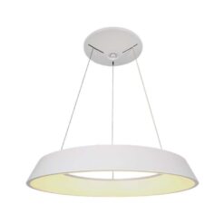 LED κρεμαστό φωτιστικό οροφής Designer 48W 3000K θερμό λευκό με λευκό σώμα dimmable V-TAC – 6903