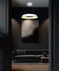 LED κρεμαστό φωτιστικό οροφής Designer 48W 4000K φυσικό λευκό με λευκό σώμα dimmable V-TAC – 6904