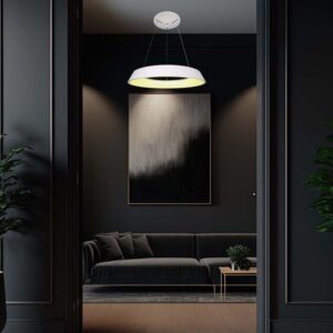 LED κρεμαστό φωτιστικό οροφής Designer 48W 4000K φυσικό λευκό με λευκό σώμα dimmable V-TAC – 6904