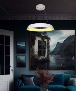 LED κρεμαστό φωτιστικό οροφής Designer 48W 4000K φυσικό λευκό με λευκό σώμα dimmable V-TAC – 6904