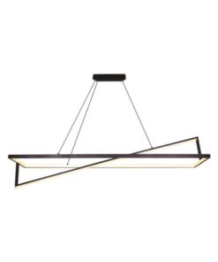 LED κρεμαστό φωτιστικό Designer 45W 3000K θερμό dimmable μαύρο σώμα V-TAC – 6906