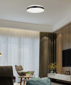 Πλαφονιέρα Οροφής LED Στρογγυλή 38W Μαύρη Φ400 V-TAC 4050lm Φυσικό Λευκό 4000K – 6908