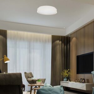 Πλαφονιέρα Οροφής LED Τετράγωνη 38W Λευκή Φ400 V-TAC 4050lm Φυσικό Λευκό 4000K – 6909