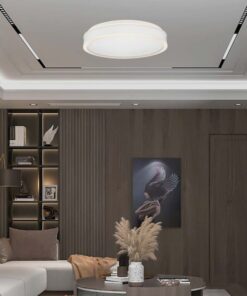 LED φωτιστικό οροφής Designer στρογγυλό 42W 4000Κ φυσικό λευκό με λευκό σώμα dimmable V-TAC – 6912