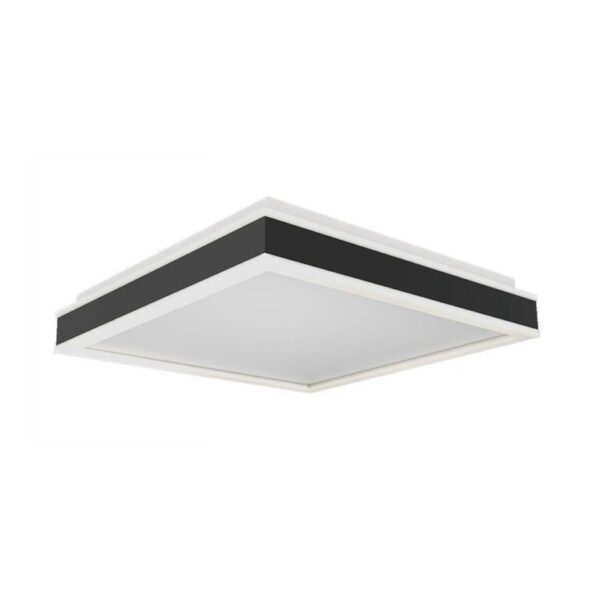 LED φωτιστικό οροφής Designer τετράγωνο 38W 4000Κ φυσικό λευκό με μαύρο/λευκό σώμα V-TAC - 6914