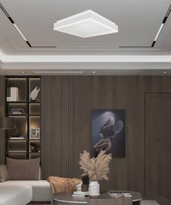 LED φωτιστικό οροφής Designer τετράγωνο 38W 4000Κ φυσικό λευκό με λευκό σώμα V-TAC – 6915