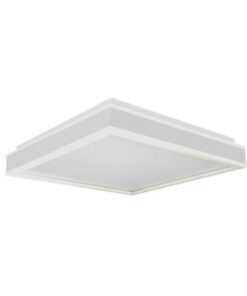 LED φωτιστικό οροφής Designer τετράγωνο 38W 4000Κ φυσικό λευκό με λευκό σώμα V-TAC – 6915
