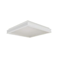 Πλαφονιέρα Οροφής LED Τετράγωνη 48W Triac Dimmable Λευκή 50x50cm V-TAC 4480lm Φυσικό Λευκό 4000K – 6918