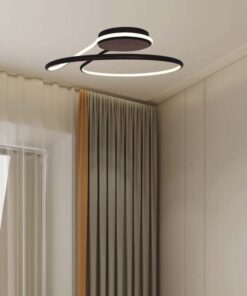 LED φωτιστικό οροφής Designer 54W 4000Κ φυσικό λευκό με μαύρο σώμα dimmable V-TAC – 6923