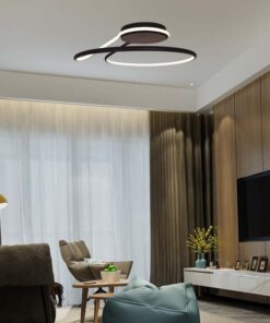 LED φωτιστικό οροφής Designer 54W 4000Κ φυσικό λευκό με μαύρο σώμα dimmable V-TAC – 6923