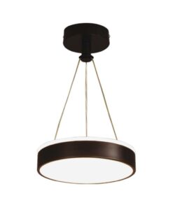 Κρεμαστό LED Φωτιστικό 12W Μαύρο V-TAC 1280lm Φυσικό Λευκό 4000K – 6931