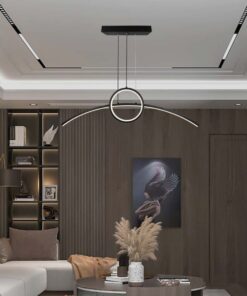 LED κρεμαστό φωτιστικό οροφής Designer 30W 4000K φυσικό λευκό με μαύρο σώμα V-TAC – 6933