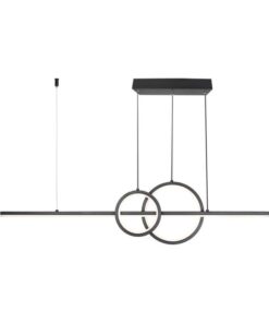 LED κρεμαστό φωτιστικό οροφής Designer 15W 4000K φυσικό λευκό με μαύρο σώμα V-TAC – 6935