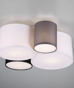 Φωτιστικό Οροφής Trio Lighting E27 Πολύχρωμο Υφασμάτινο 693900417