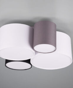Φωτιστικό Οροφής Trio Lighting E27 Πολύχρωμο Υφασμάτινο 693900417