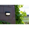 Lutec Try Εξωτερικού Χώρου Led Ηλιακό Τοίχου Με Ανιχνευτή Κίνησης  Μαύρο LED  500 lm IP54 5000K – 6939101330