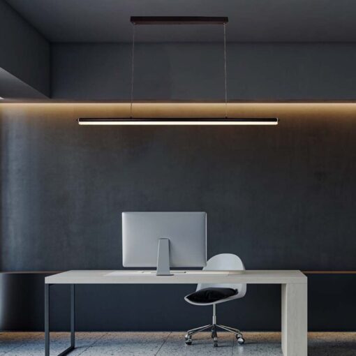 LED κρεμαστό φωτιστικό οροφής Designer 23W 4000K φυσικό λευκό με μαύρο σώμα V-TAC – 6943