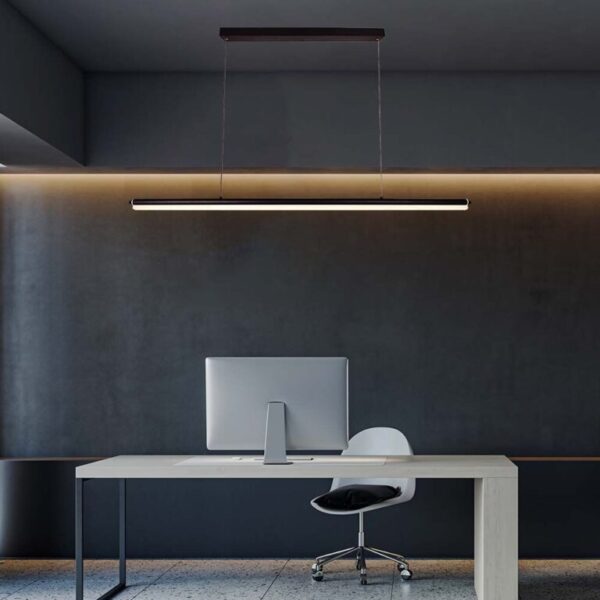 LED κρεμαστό φωτιστικό οροφής Designer 23W 4000K φυσικό λευκό με μαύρο σώμα V-TAC – 6943