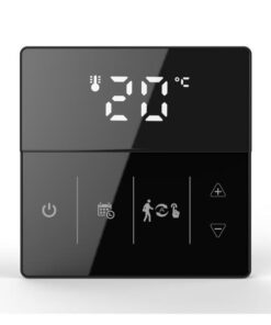 ΘΕΡΜΟΣΤΑΤΗΣ ΧΩΡΟΥ ΕΒΔΟΜΑΔΙΑΙΟΣ ΧΩΝΕΥΤΟΣ ΨΗΦΙΑΚΟΣ WIFI ΜΑΥΡΟΣ EUROLAMP – 147-44035