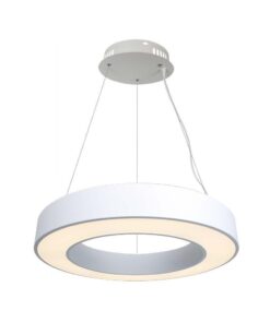 Κρεμαστό Φωτιστικό LED 50W Dimmable Λευκό Σώμα V-TAC 6100lm Φυσικό Λευκό 4000K – 6958