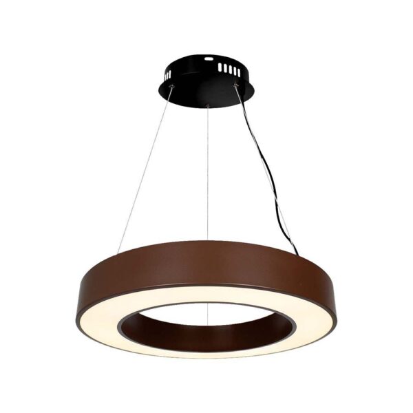 Κρεμαστό Φωτιστικό LED 50W Dimmable Corten Σώμα V-TAC 6100lm Φυσικό Λευκό 4000K - 6959