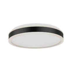 Πλαφονιέρα Οροφής LED 18W Μαύρη V-TAC 1280lm Φυσικό Λευκό 4000K – 6986