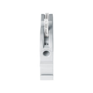 GloboStar® FAST-CONNECT 69900 Μονή Κλέμα Ράγας Ταχείας Σύνδεσης & Διακλάδωσης Καλωδίων για Ηλεκτρολογικούς Πίνακες – 1 x Είσοδος & 1 x Έξοδος με Συμβατή Διατομή Καλωδίων 0.2mm² έως 4mm² – 600V 32A Max – Μ4.5 x Π1 x Υ3.2cm – Γκρι & Λευκό – Πακέτο 10 Τεμαχίων – 5 Years Warranty