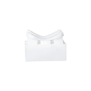 GloboStar® FAST-CONNECT 69905 Διπλή Κλέμα Ταχείας Σύνδεσης & Διακλάδωσης Καλωδίων – 2 x Είσοδοι & 2 x Έξοδοι με Συμβατή Διατομή Καλωδίων 0.2mm² έως 1mm² – 250V 2A Max – Μ2 x Π1.7 x Υ1.3cm – Λευκό – Πακέτο 20 Τεμαχίων – 5 Years Warranty