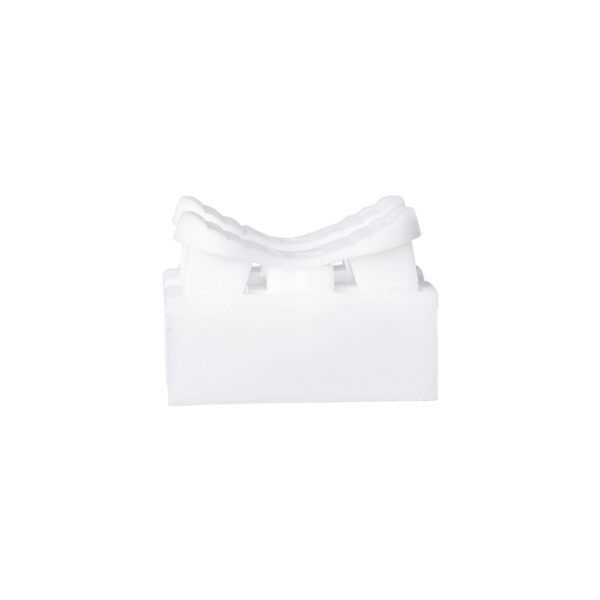 GloboStar® FAST-CONNECT 69905 Διπλή Κλέμα Ταχείας Σύνδεσης & Διακλάδωσης Καλωδίων – 2 x Είσοδοι & 2 x Έξοδοι με Συμβατή Διατομή Καλωδίων 0.2mm² έως 1mm² – 250V 2A Max – Μ2 x Π1.7 x Υ1.3cm – Λευκό – Πακέτο 20 Τεμαχίων – 5 Years Warranty
