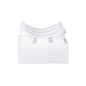 GloboStar® FAST-CONNECT 69906 Τριπλή Κλέμα Ταχείας Σύνδεσης & Διακλάδωσης Καλωδίων – 3 x Είσοδοι & 3 x Έξοδοι με Συμβατή Διατομή Καλωδίων 0.2mm² έως 1mm² – 250V 2A Max – Μ2 x Π2.7 x Υ1.9cm – Λευκό – Πακέτο 20 Τεμαχίων – 5 Years Warranty