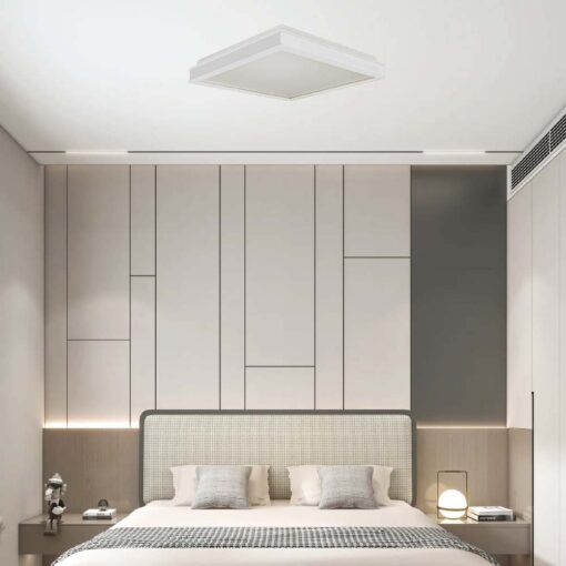 Πλαφονιέρα Οροφής LED Τετράγωνη 18W Λευκή V-TAC 1280lm Φυσικό Λευκό 4000K – 6991