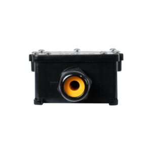 GloboStar® FAST-CONNECT 69915 Τριπλό Υ Αδιάβροχο IP68 Κυτίο Ταχείας Σύνδεσης & Διακλάδωσης Καλωδίων – 3 x Είσοδοι – Εσωτερική Τετραπλή Κλέμα με Συμβατή Διατομή Καλωδίων 4 x 0.5mm² έως 4 x 2.5mm² – 500V 41A Max – Μ13 x Π8 x Υ4cm – Μαύρο – 5 Years Warranty