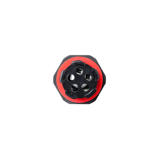 GloboStar® FAST-CONNECT 69919 Διπλός Ι Αδιάβροχος IP68 Σύνδεσμος Ταχείας Σύνδεσης & Διακλάδωσης Καλωδίων – 1 x Είσοδος & 1 x Έξοδος – Εσωτερική Διπλή Κλέμα με Συμβατή Διατομή Καλωδίων 2 x 0.5mm² έως 2 x 1.5mm² – 450V 16A Max – Φ2.5 x Υ9cm – Μαύρο – 5 Years Warranty