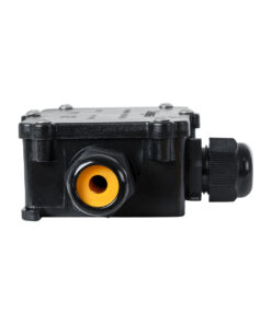 GloboStar® FAST-CONNECT 69922 Τριπλό Υ Αδιάβροχο IP68 Κυτίο Ταχείας Σύνδεσης & Διακλάδωσης Καλωδίων – 3 x Είσοδοι – Εσωτερική Τριπλή Κλέμα με Συμβατή Διατομή Καλωδίων 3 x 0.5mm² έως 3 x 2.5mm² – 450V 41A Max – Μ14 x Π9.5 x Υ4cm – Μαύρο – 5 Years Warranty