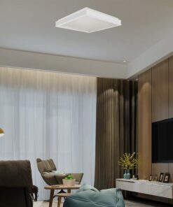 Πλαφονιέρα Οροφής LED Τετράγωνη 24W Λευκή 45x45cm V-TAC 2500lm Φυσικό Λευκό 4000K – 6993