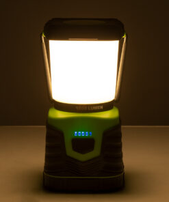 GloboStar® 69930 Αυτόνομο Επαναφορτιζόμενο Φανάρι Camping LED 10W με Εναλλαγή Χρωμάτων & Επαναφορτιζόμενη Μπαταρία 18650 4400mAh Li-ion – Power Bank – Αδιάβροχο IP54 Θερμό Λευκό 2700K – Ψυχρό Λευκό 6000K Μ18.5 x Π9 x Υ9cm