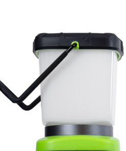 GloboStar® 69930 Αυτόνομο Επαναφορτιζόμενο Φανάρι Camping LED 10W με Εναλλαγή Χρωμάτων & Επαναφορτιζόμενη Μπαταρία 18650 4400mAh Li-ion – Power Bank – Αδιάβροχο IP54 Θερμό Λευκό 2700K – Ψυχρό Λευκό 6000K Μ18.5 x Π9 x Υ9cm